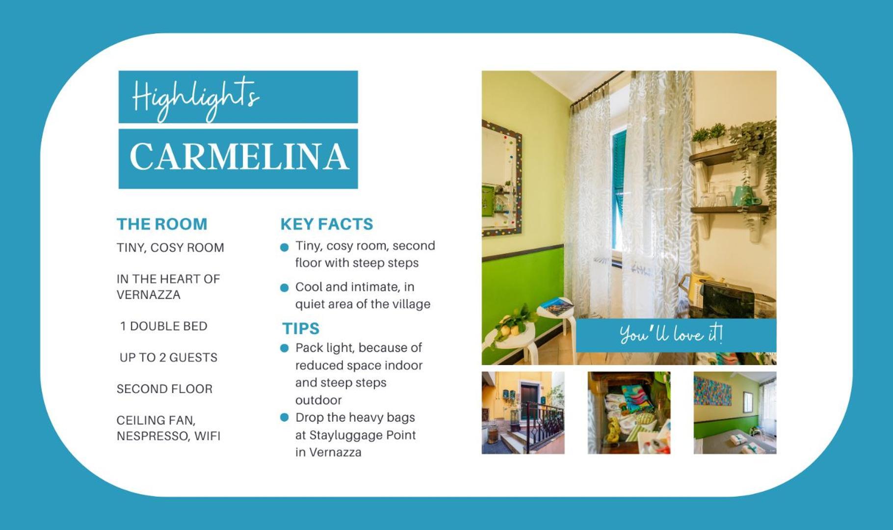 Carmelina Room Vernazza Exterior photo